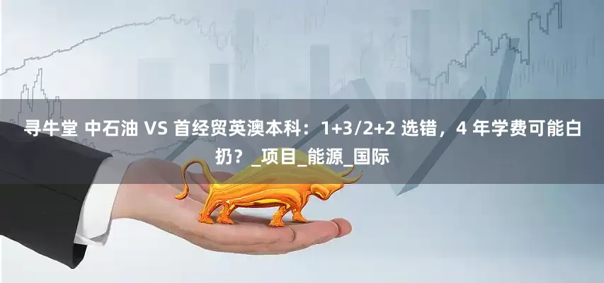 寻牛堂 中石油 VS 首经贸英澳本科：1+3/2+2 选错，4 年学费可能白扔？_项目_能源_国际
